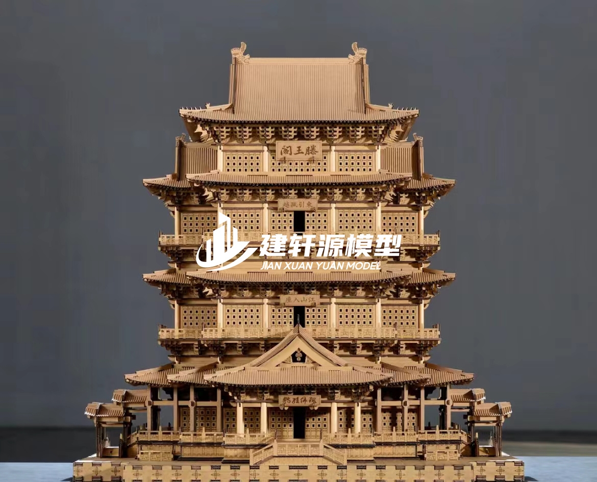 蕉城古建木质模型制作